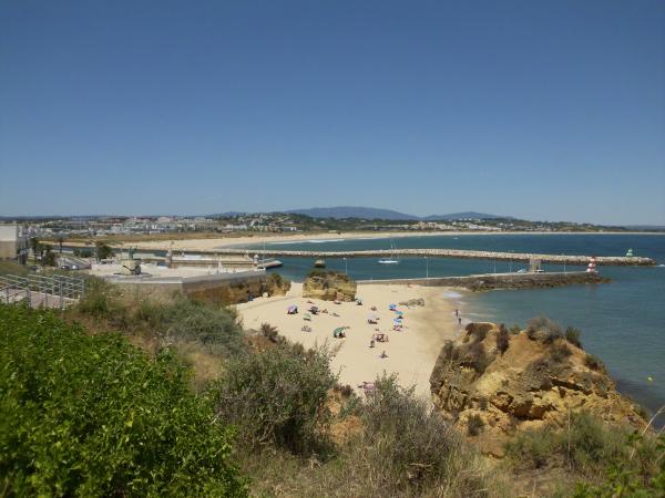 Harbour entry and beach
