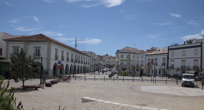 town center